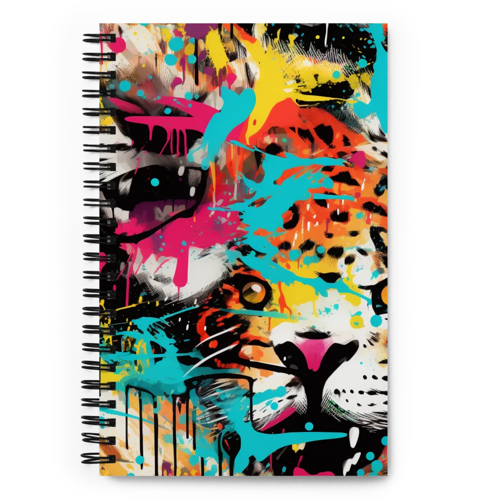 Fierce Fusion: Tiger and Lion in Graffiti
