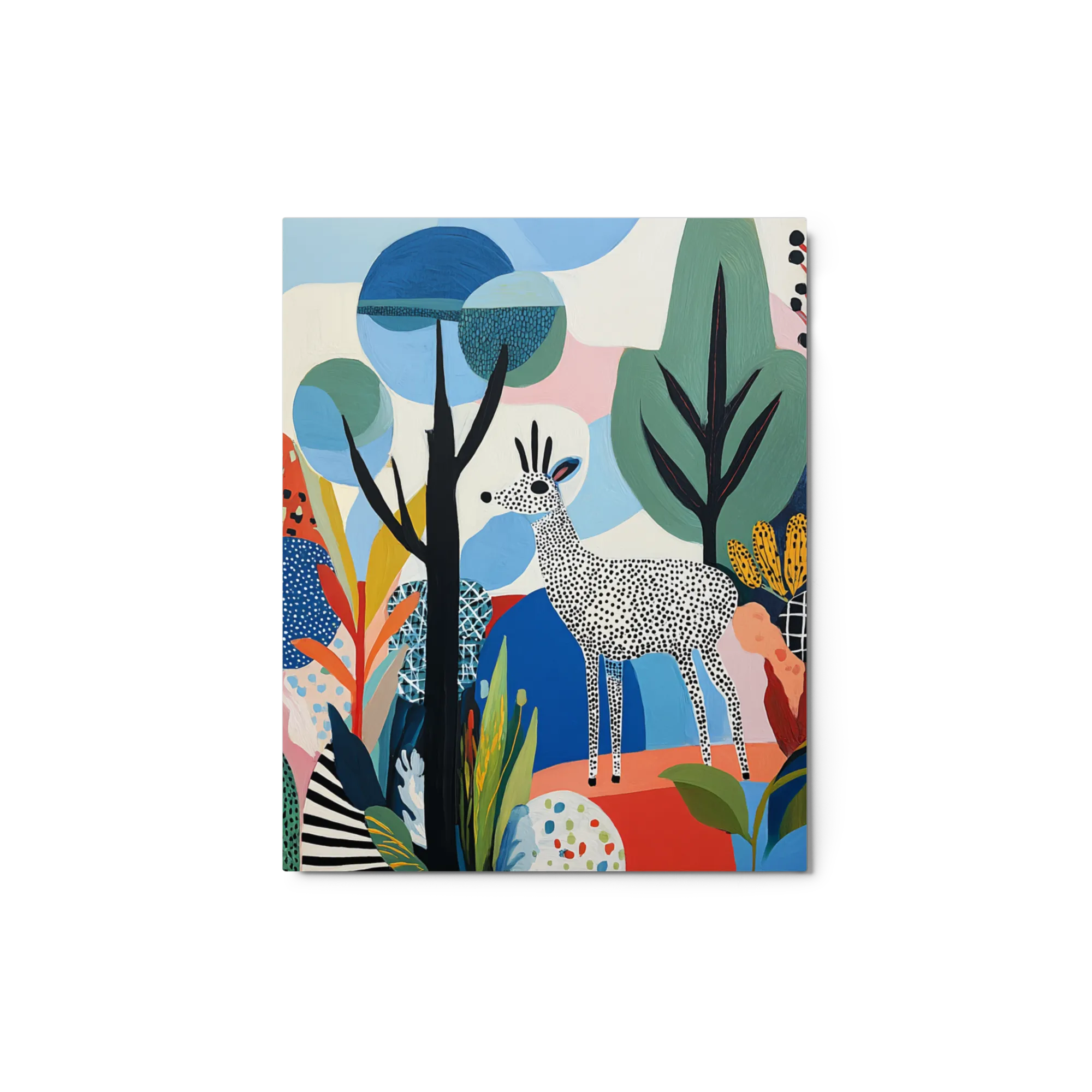Whimsical Forest Deer