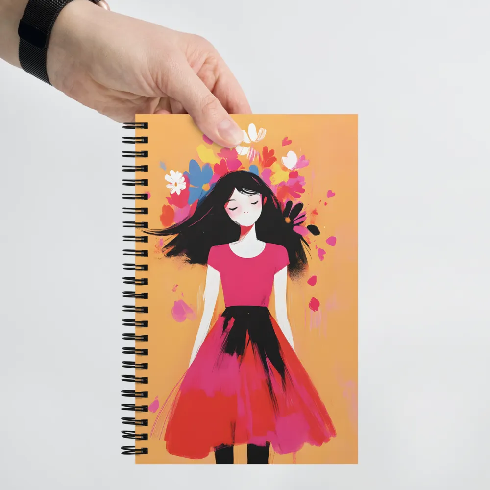 Dreams in Bloom 
 Spiral Notebook | 140 pages