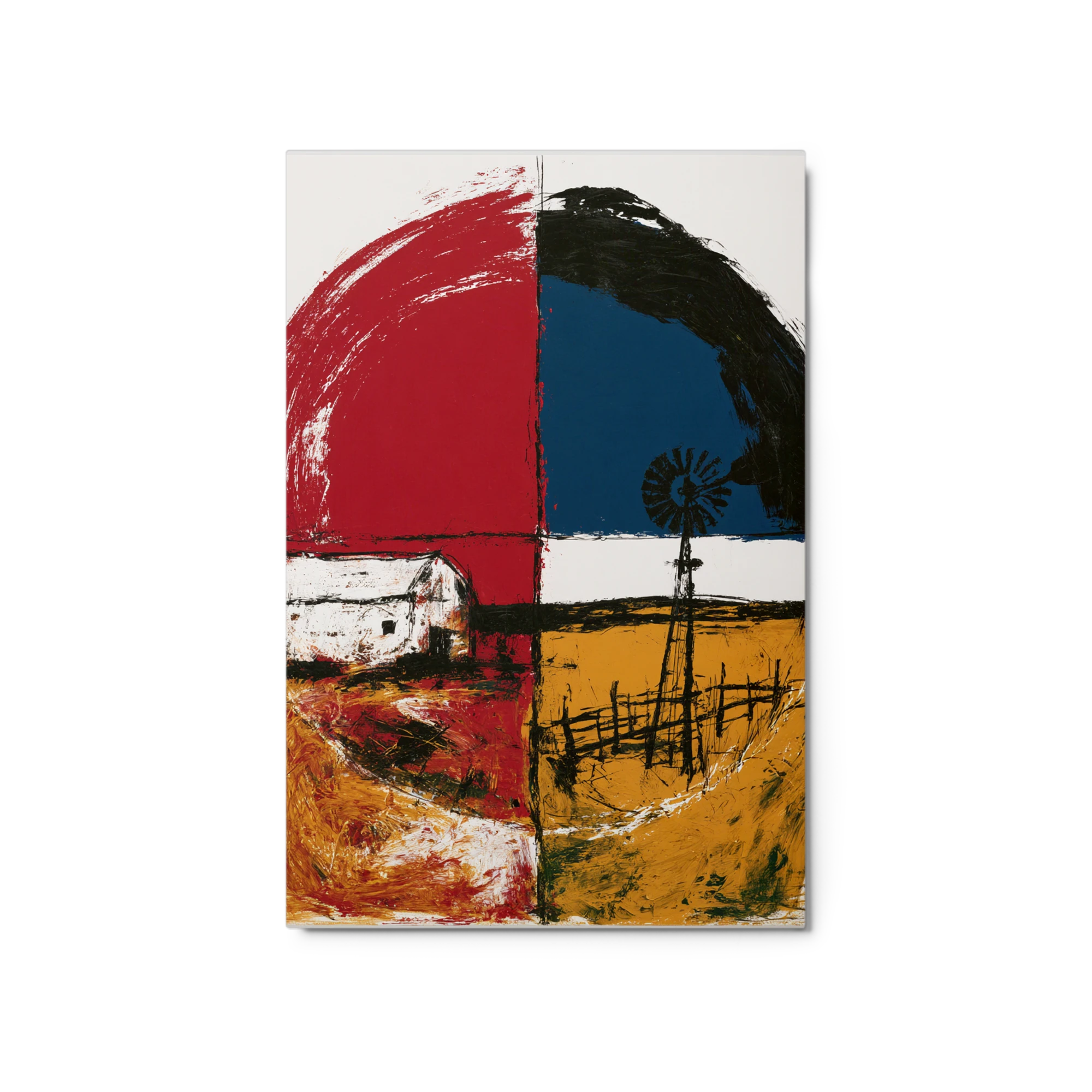 Four Quadrant Pastoral | Art Print