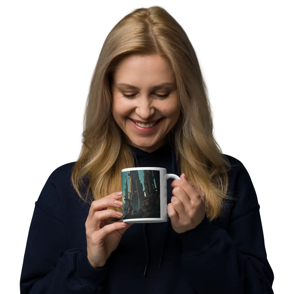 Neo-Canyon City 
 Mug with Red inside | 15 oz