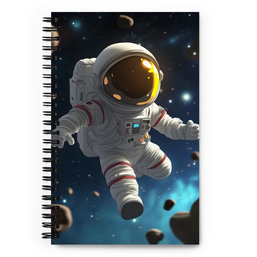 Cosmic Voyager 
 Spiral Notebook | 140 pages