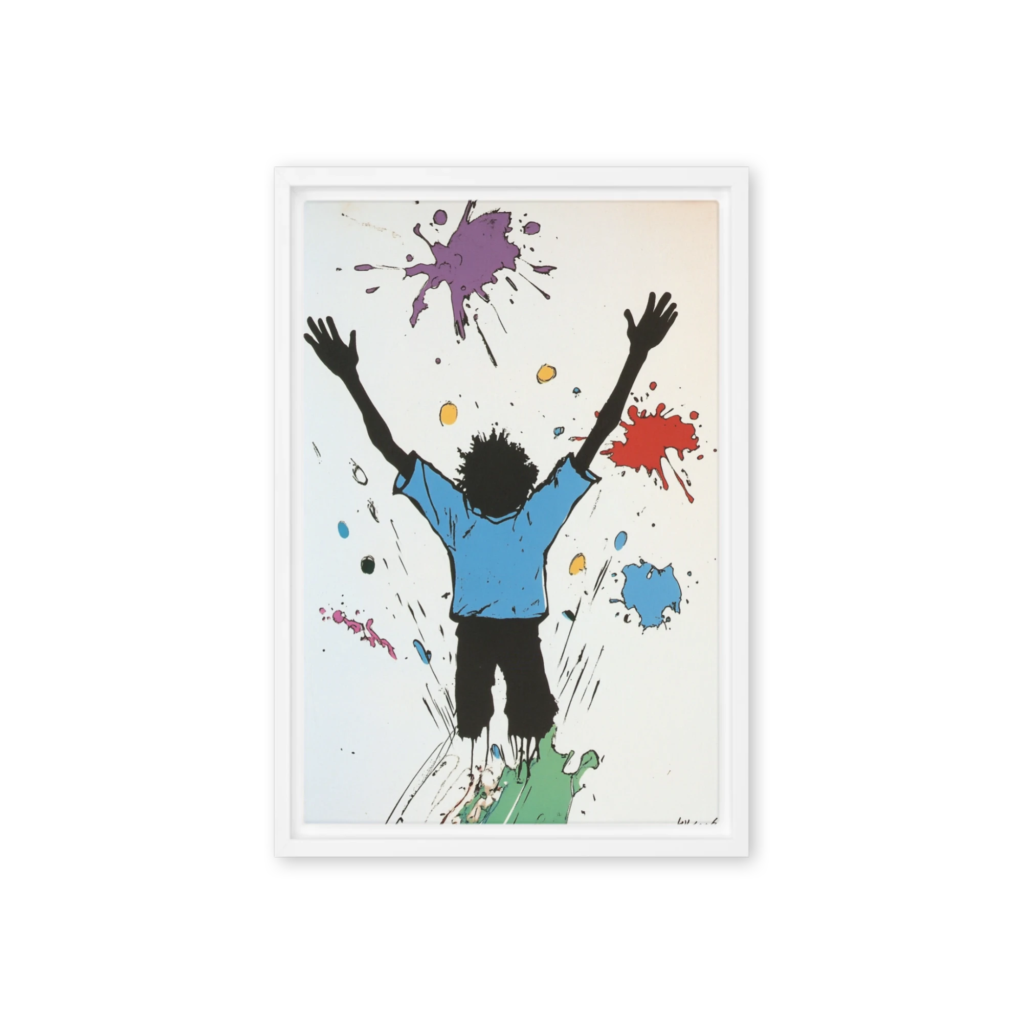Joyful Child Silhouette