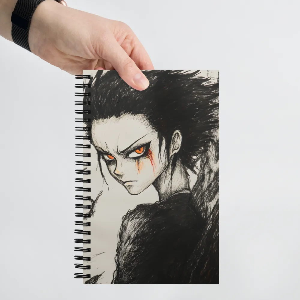 Intense Gaze 
 Spiral Notebook | 140 pages