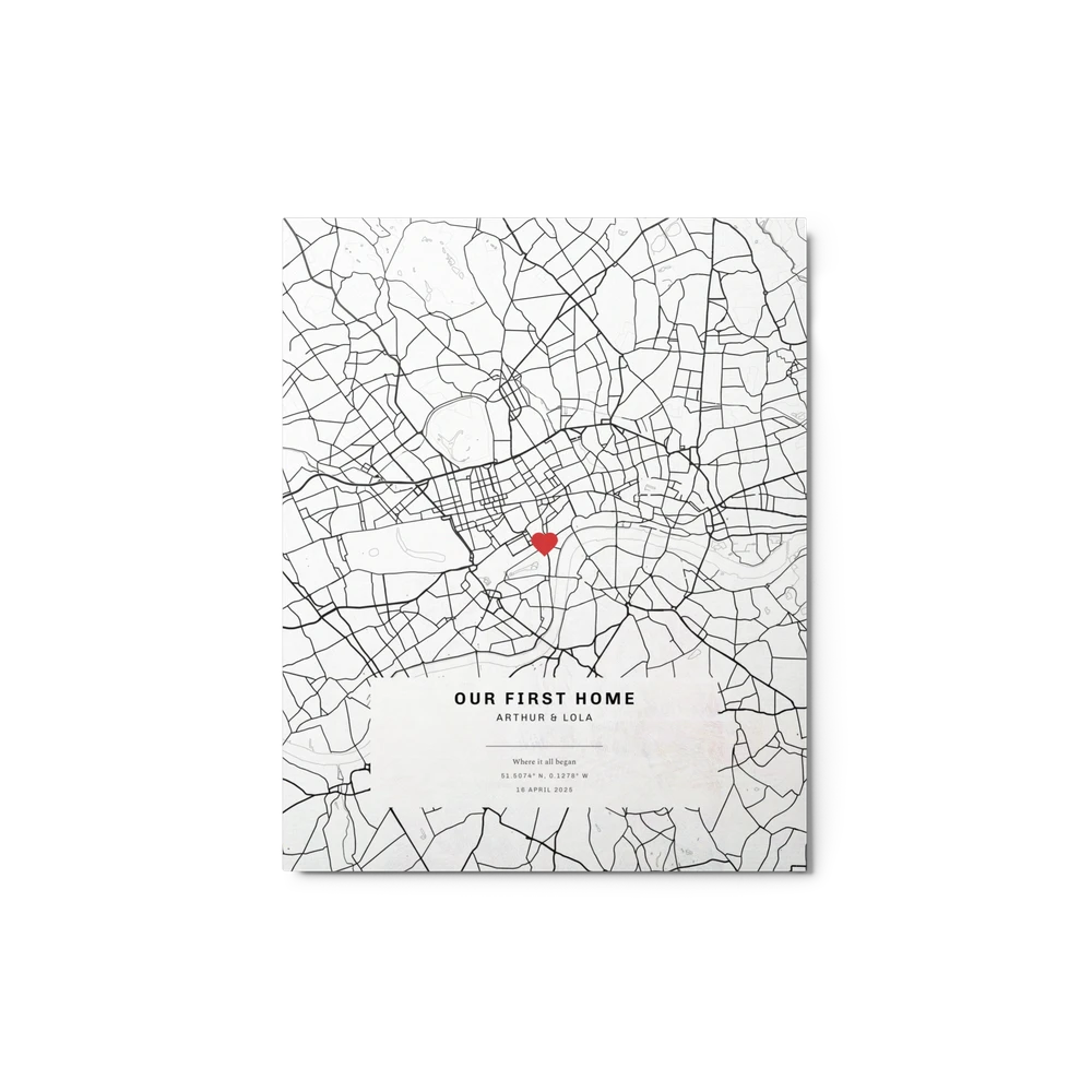 Custom Map — Red Heart