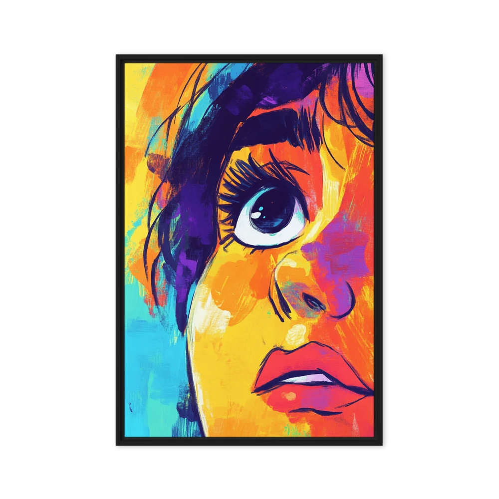 Vibrant Gaze | Art Print