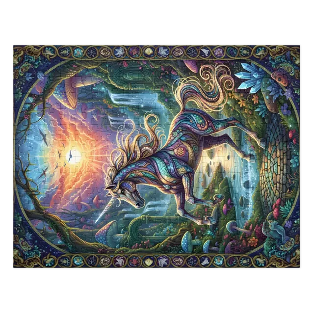 Mosaic Unicorn | Jigsaw Puzzles