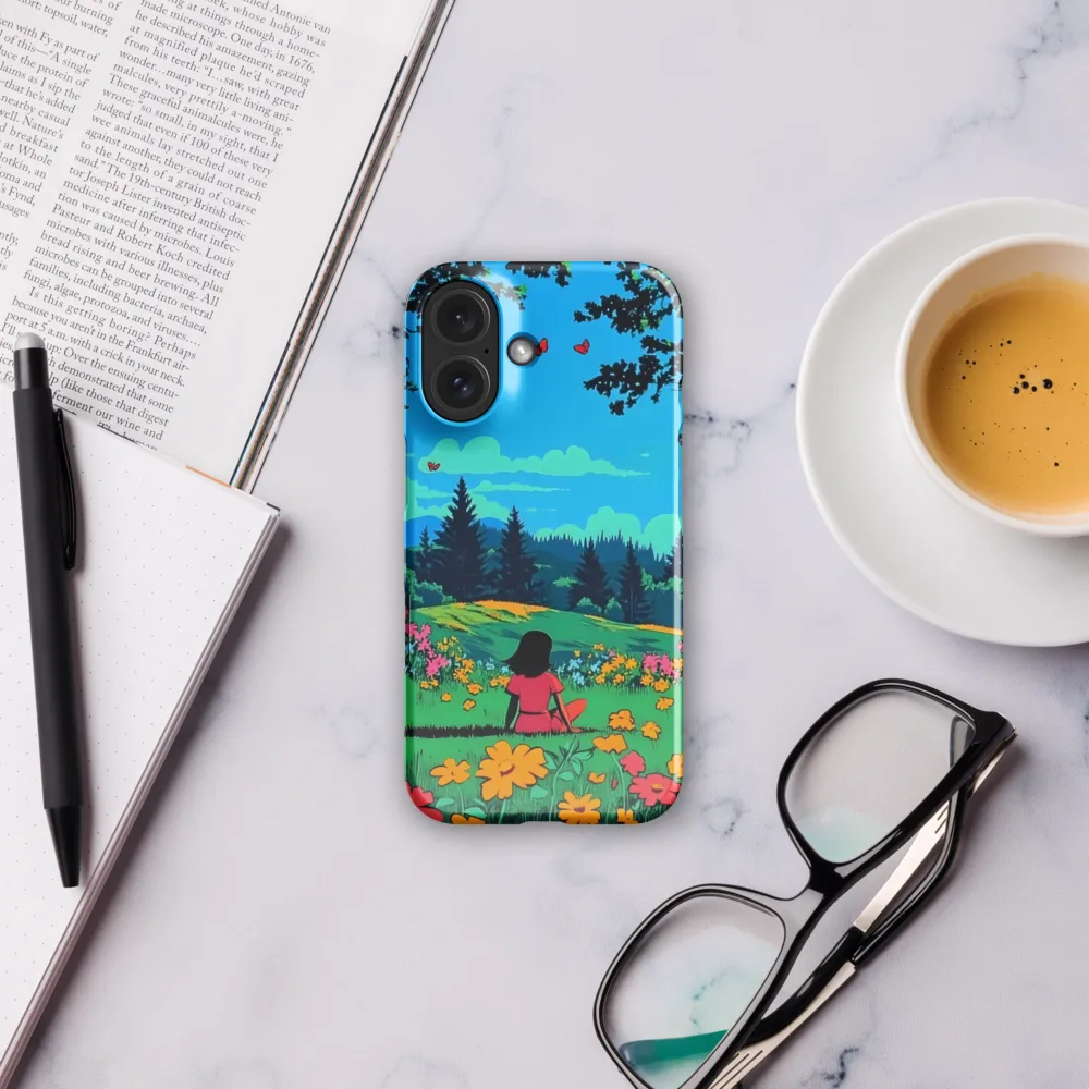 Vibrant Meadow Solitude 
 iPhone 16 | MagSafe® Tough Case