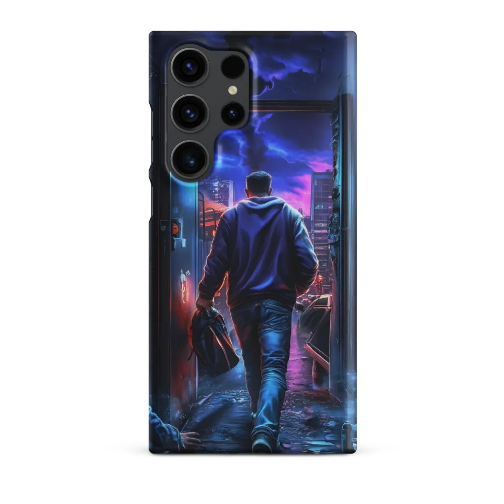 Urban Escape Through a Doorway | Phone Case
