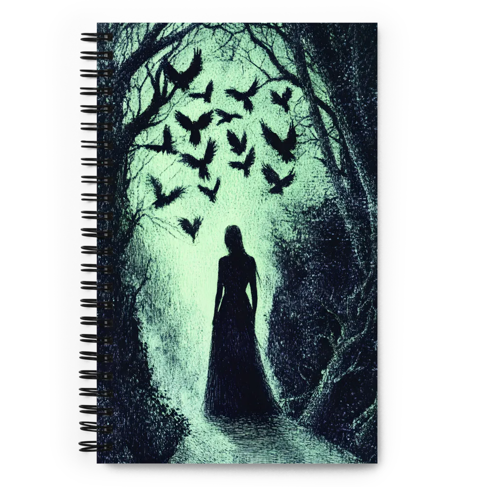 Whispers of the Darkwood 
 Spiral Notebook | 140 pages