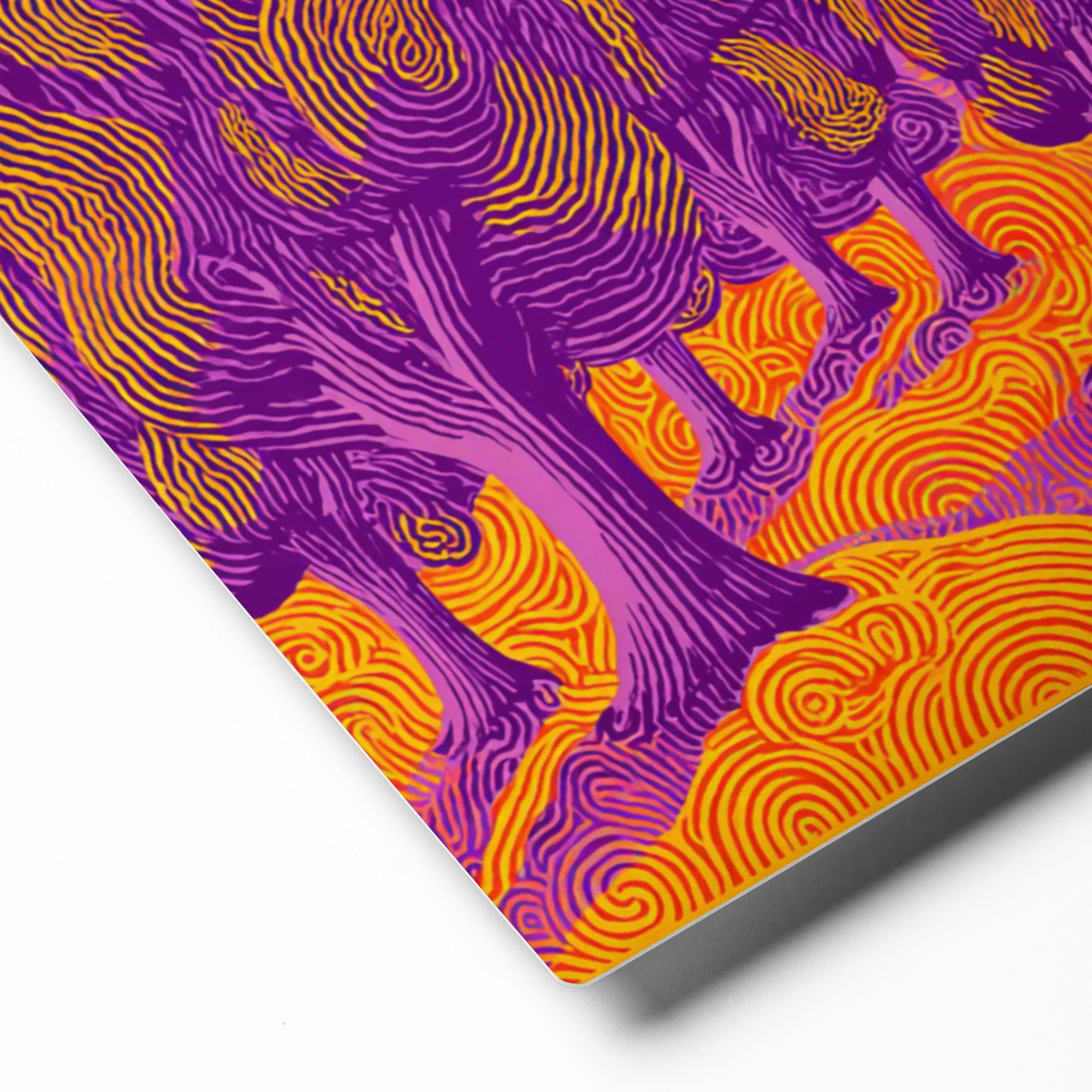 Swirling Forest at Sunset | Art Print