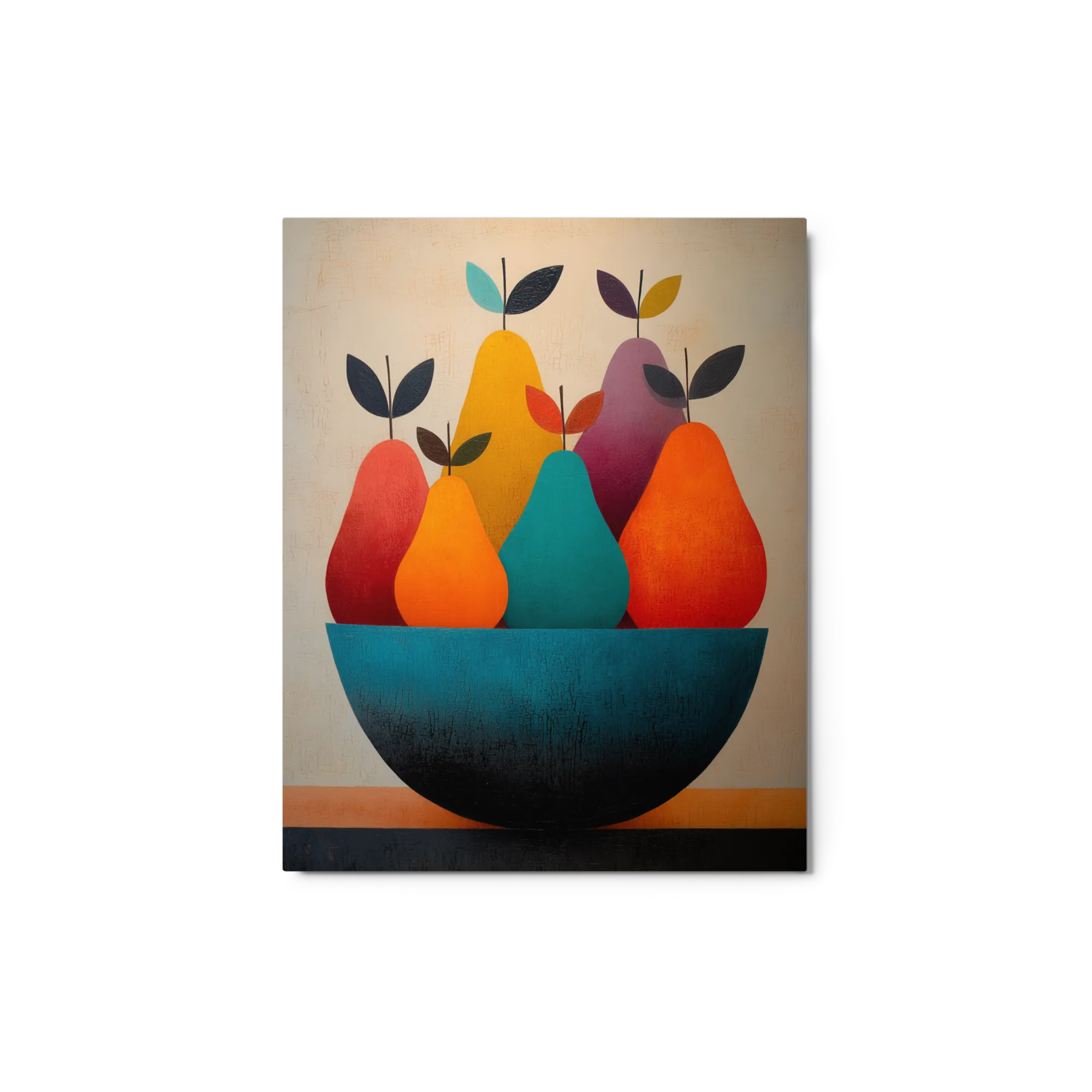 Bowl of Stylized Pears
