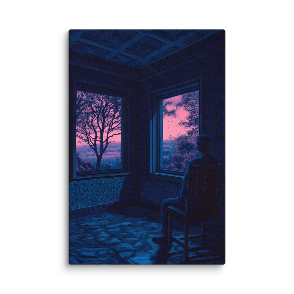 The Melancholy View 
 Canvas | 32″x 48″
