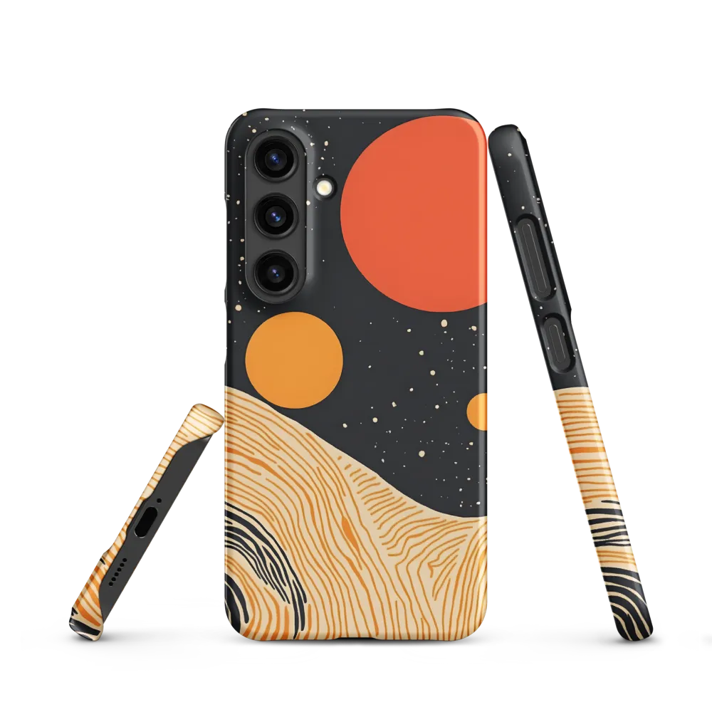 Three Moons Over Desert | Phone Case