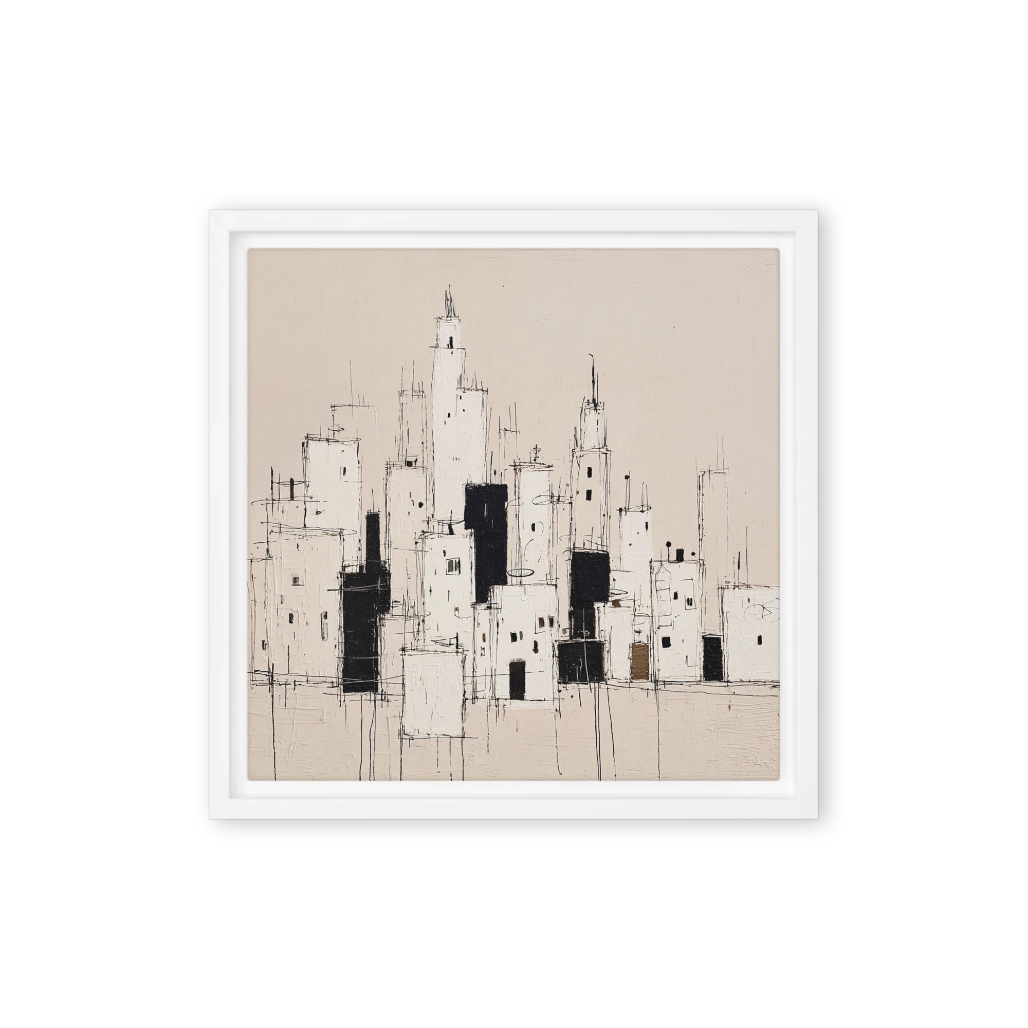 Minimalist Urban Horizon | Art Print