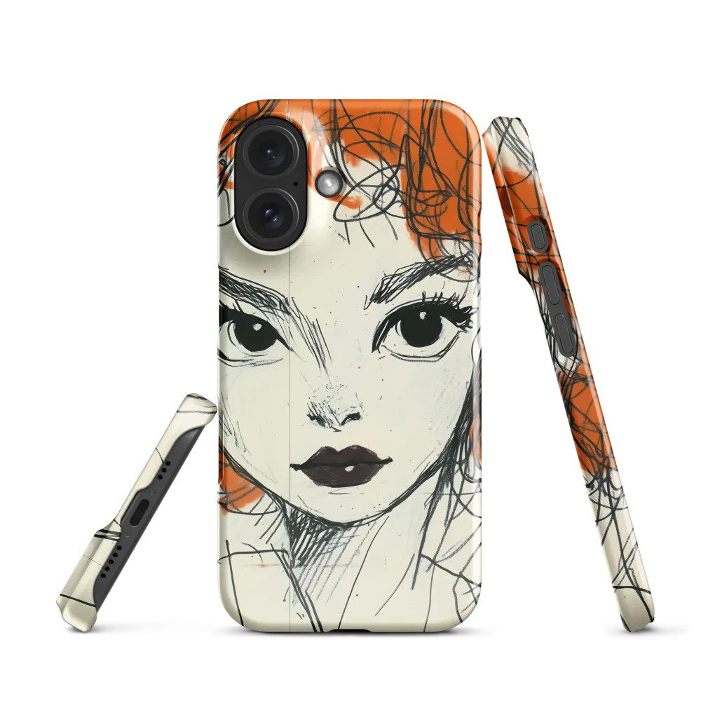 Gaze in Orange 
 iPhone 13 Pro Max | Snap Case
