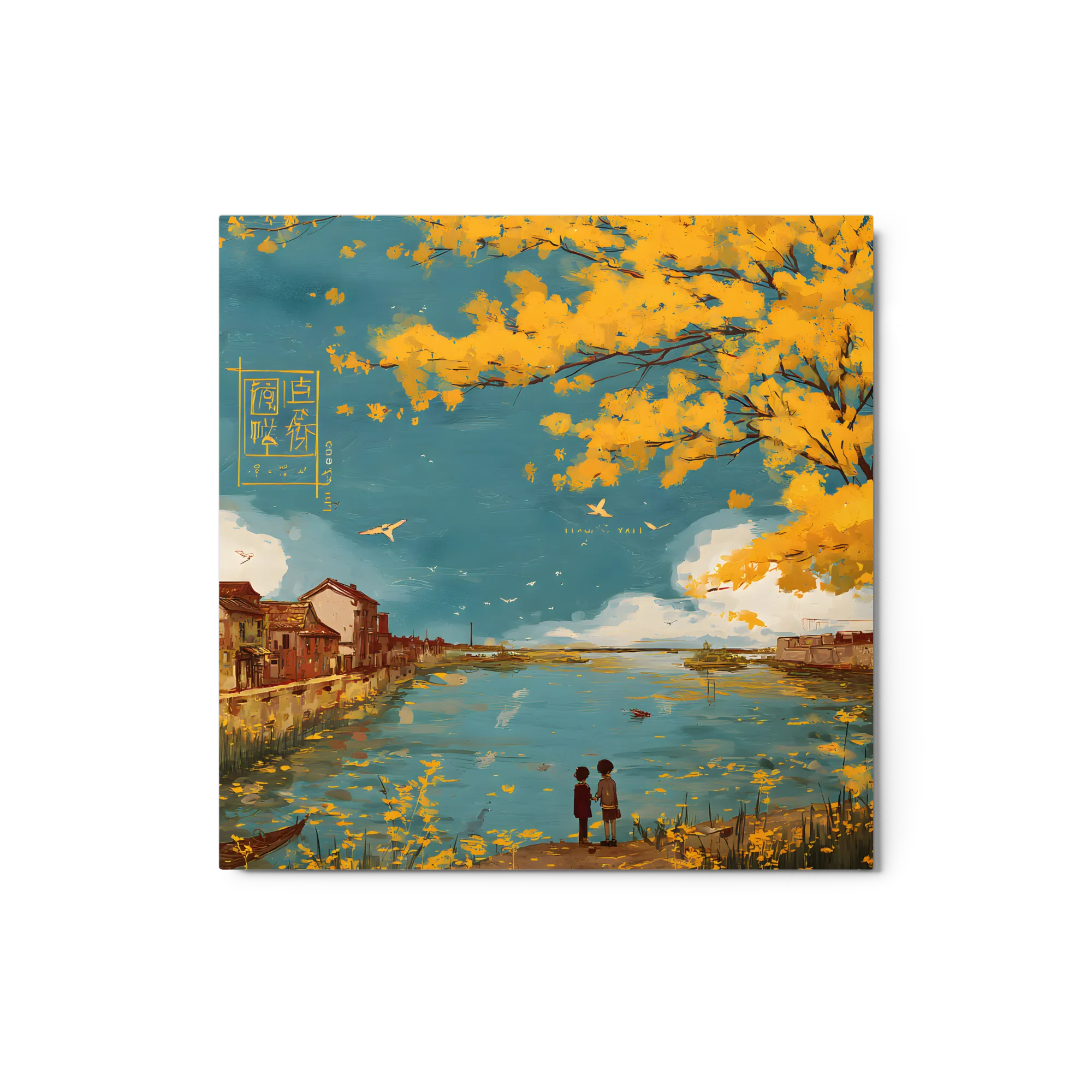 Golden Autumn Riverside