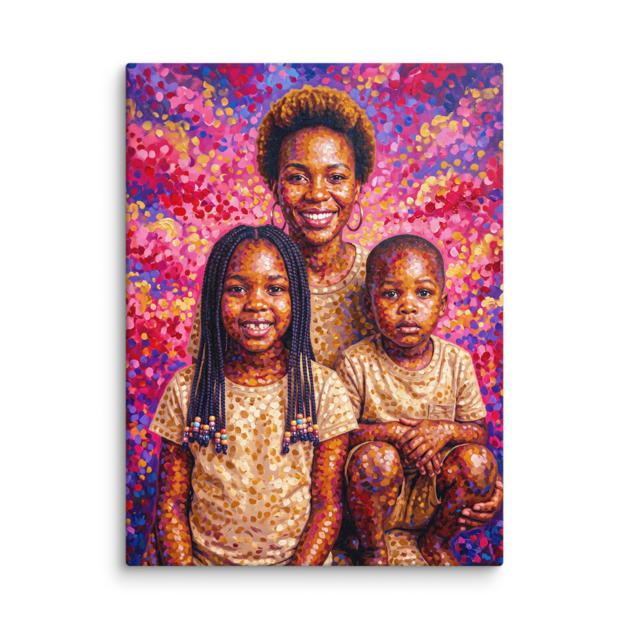 Family Portrait — Vivid Canvas