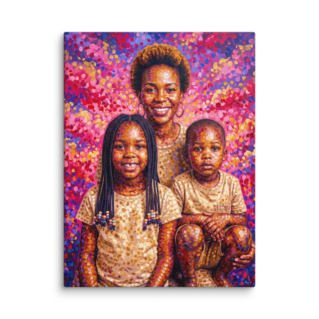 Family Portrait — Vivid Canvas