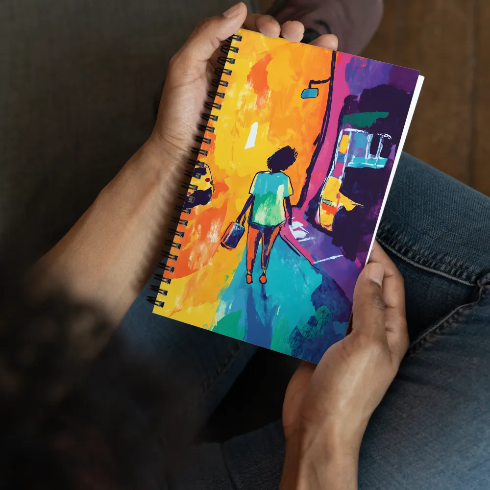 Expressive Urban Journey 
 Spiral Notebook | 140 pages