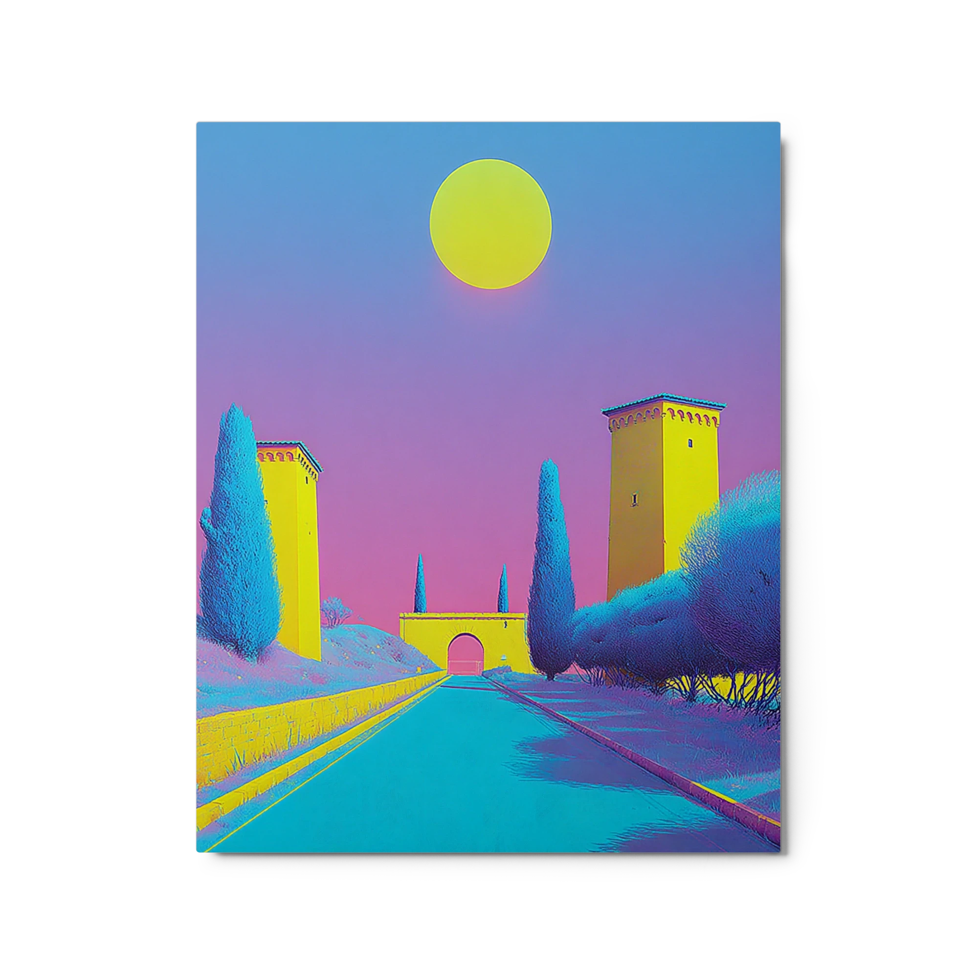 Golden Gate in Magenta Dawn