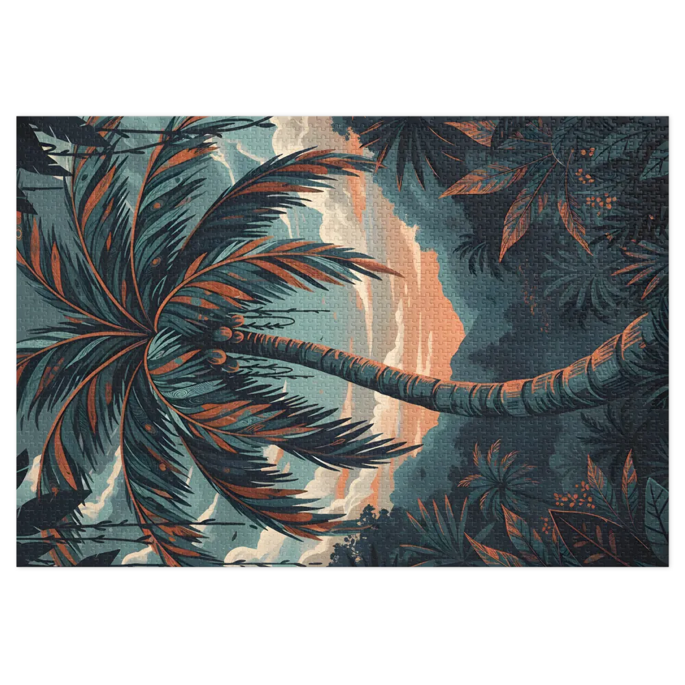 Palm at Dusk | Jigsaw Puzzles