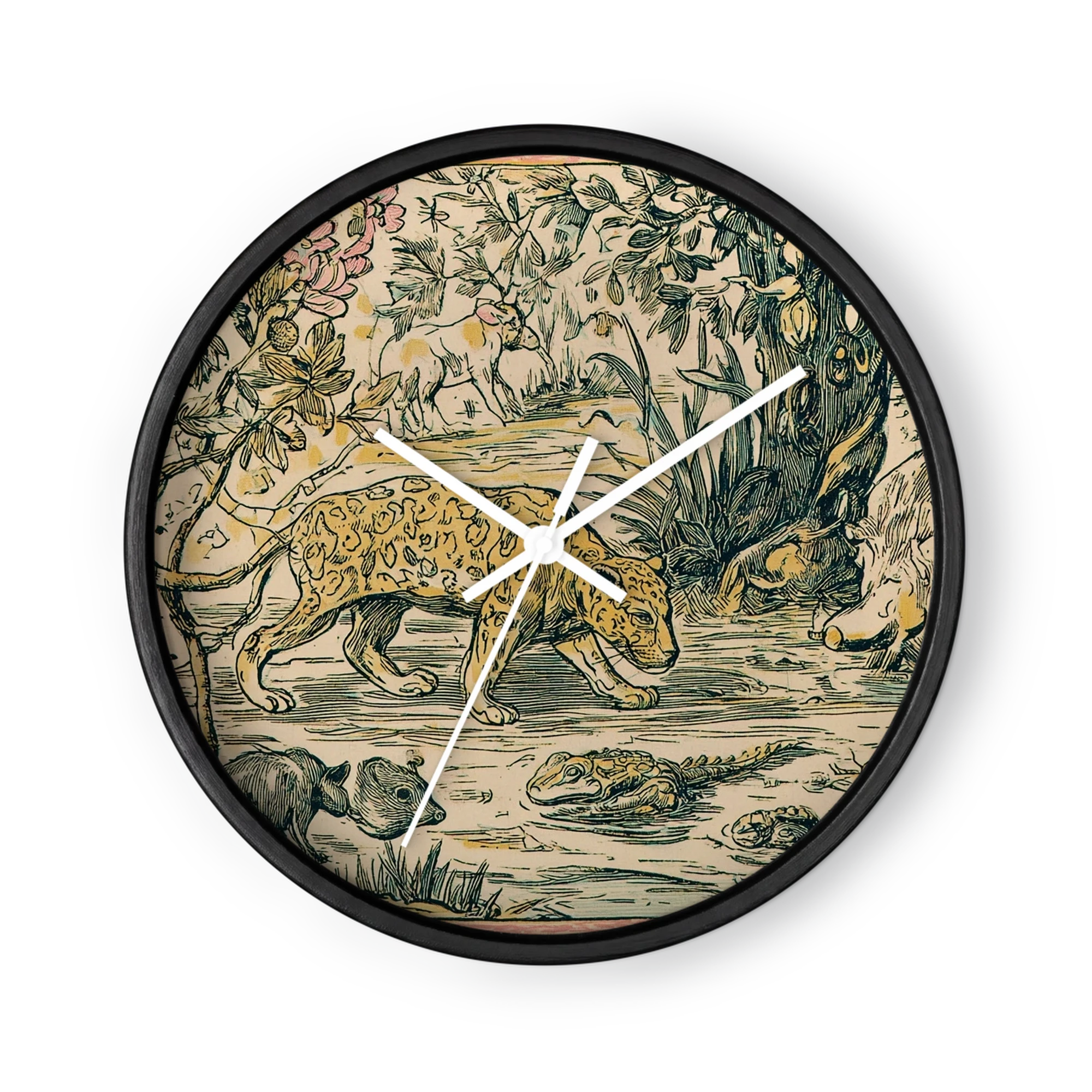Wild Animals Vintage Engraving