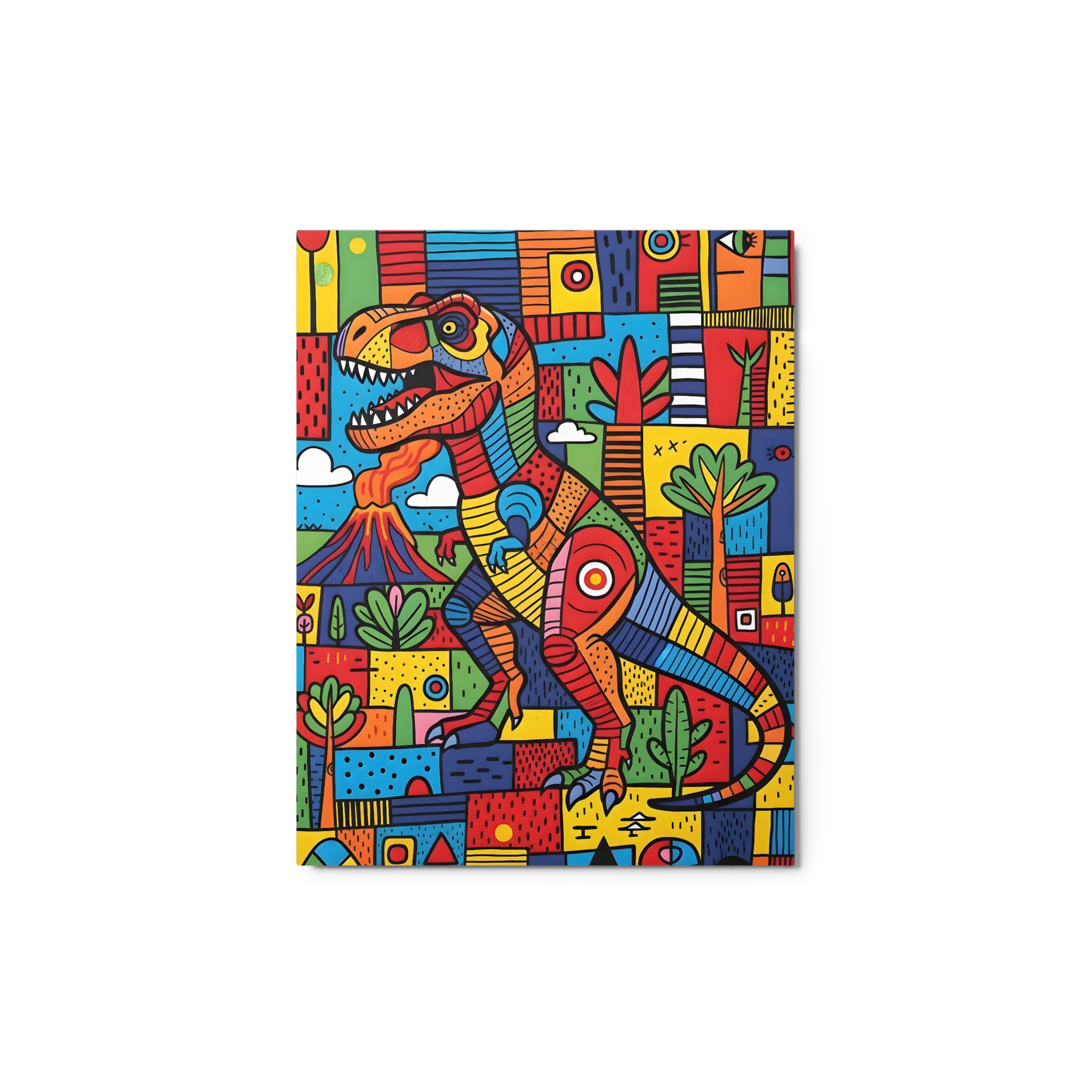 Prehistoric Patchwork T-Rex