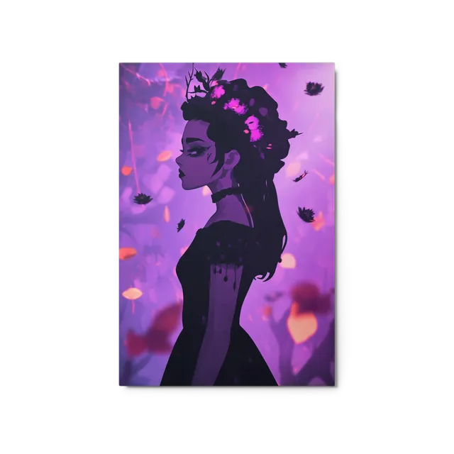 Ethereal Bloom Silhouette | Art Print