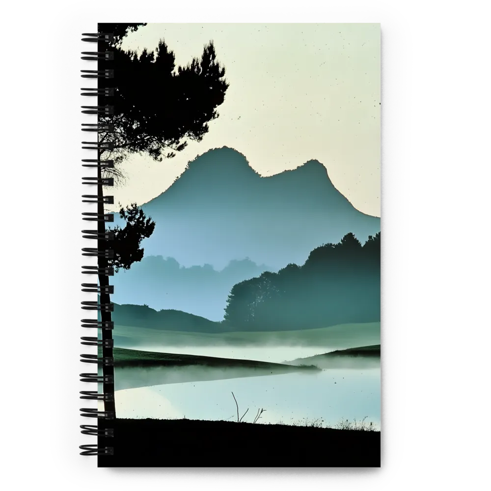 Misty Mountain Serenity 
 Spiral Notebook | 140 pages