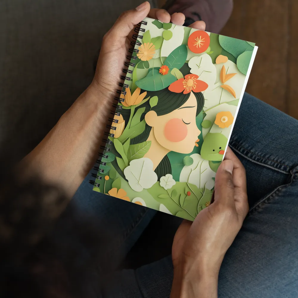 Botanical Serenity 
 Spiral Notebook | 140 pages