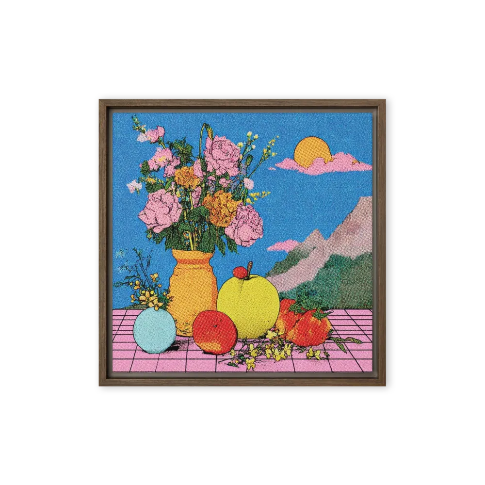 Summer Harvest Still Life 
 Canvas | 20″x 20″