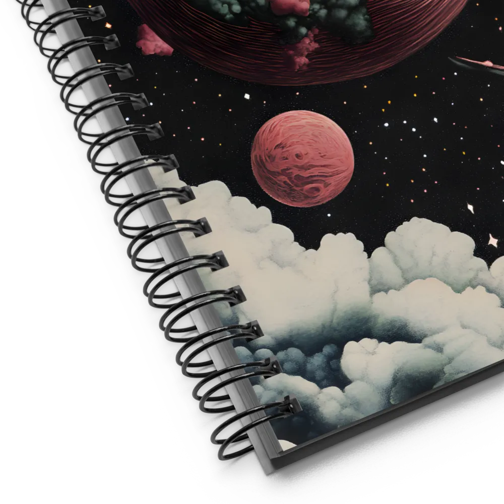 Cosmic Eruption 
 Spiral Notebook | 140 pages
