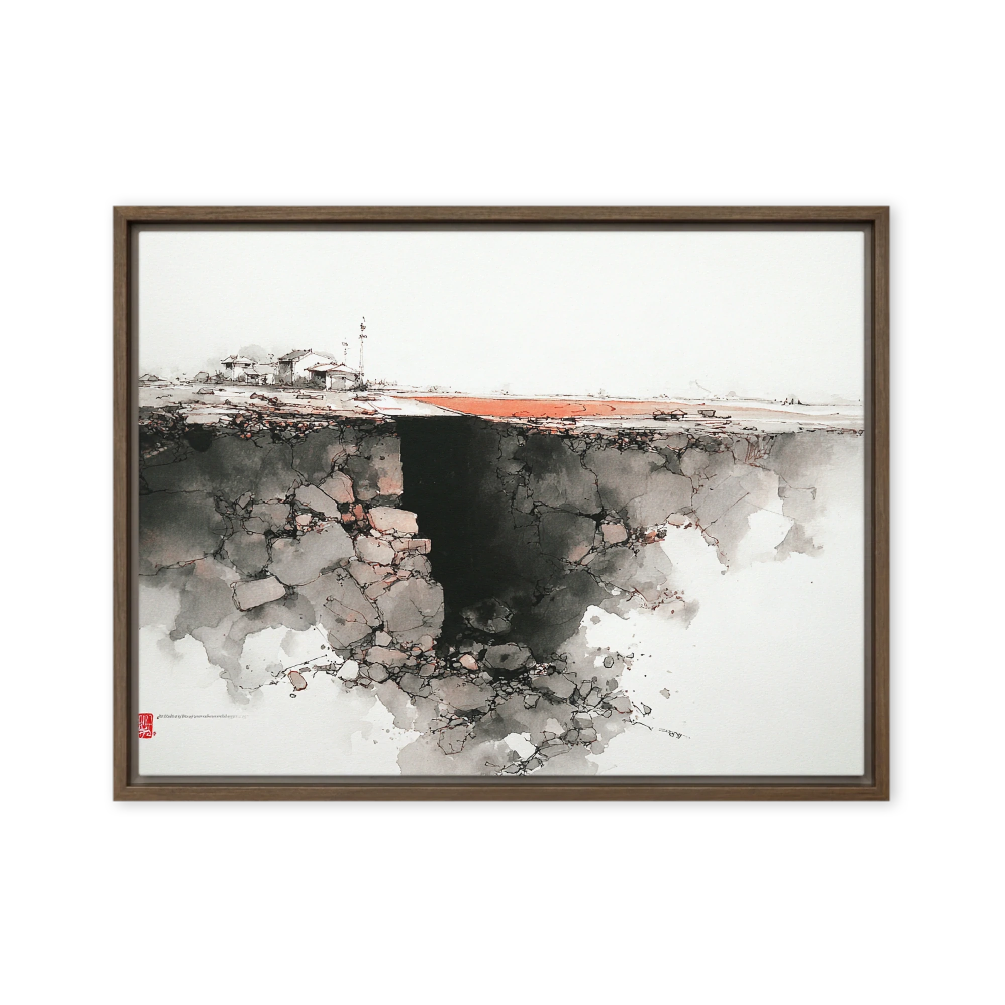 The Fissure | Art Print