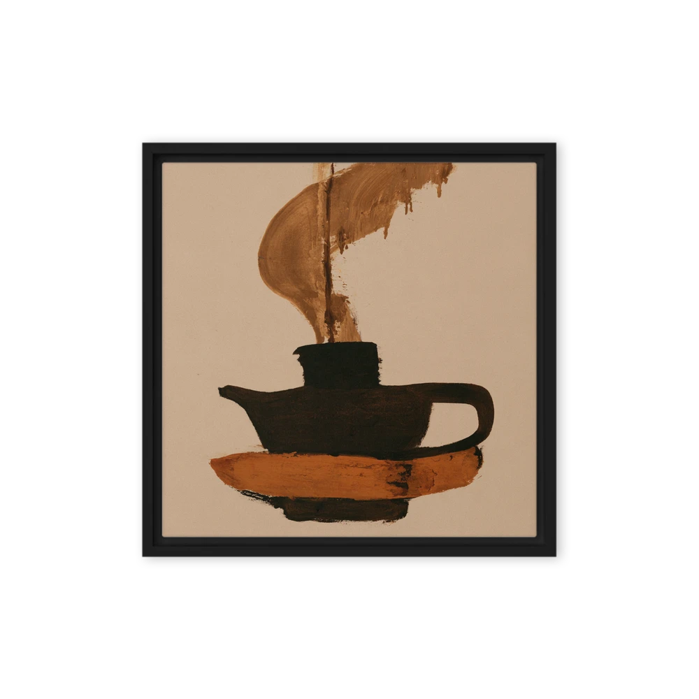 Warm Earth Teapot | Art Print