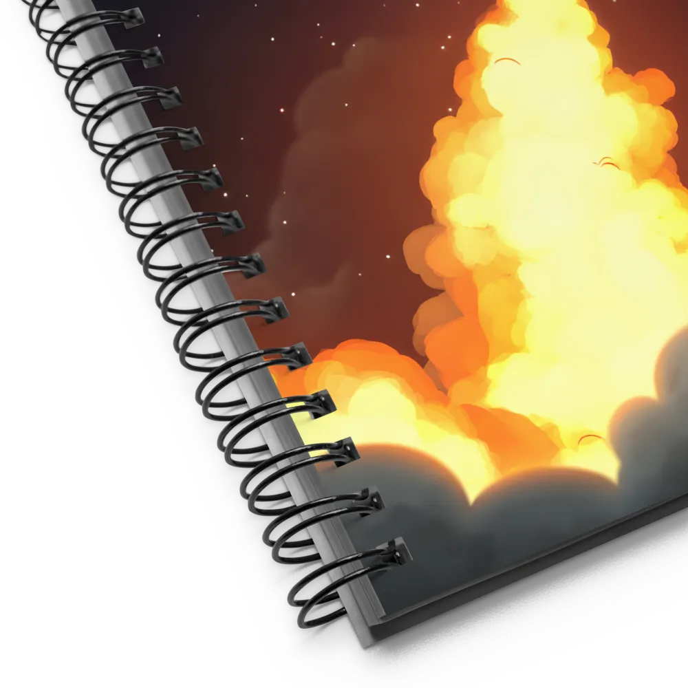 Rocket Launch 
 Spiral Notebook | 140 pages