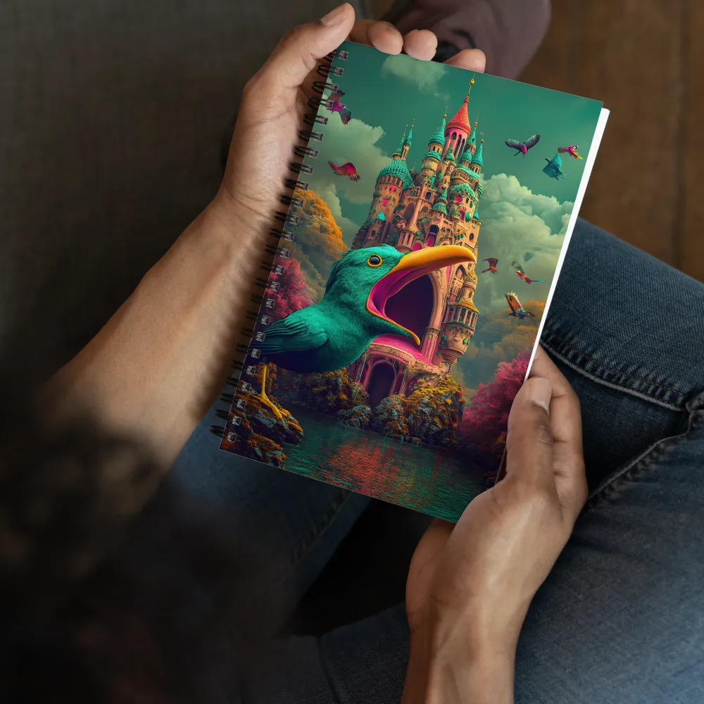 The Awakened Garden Castle 
 Spiral Notebook | 140 pages