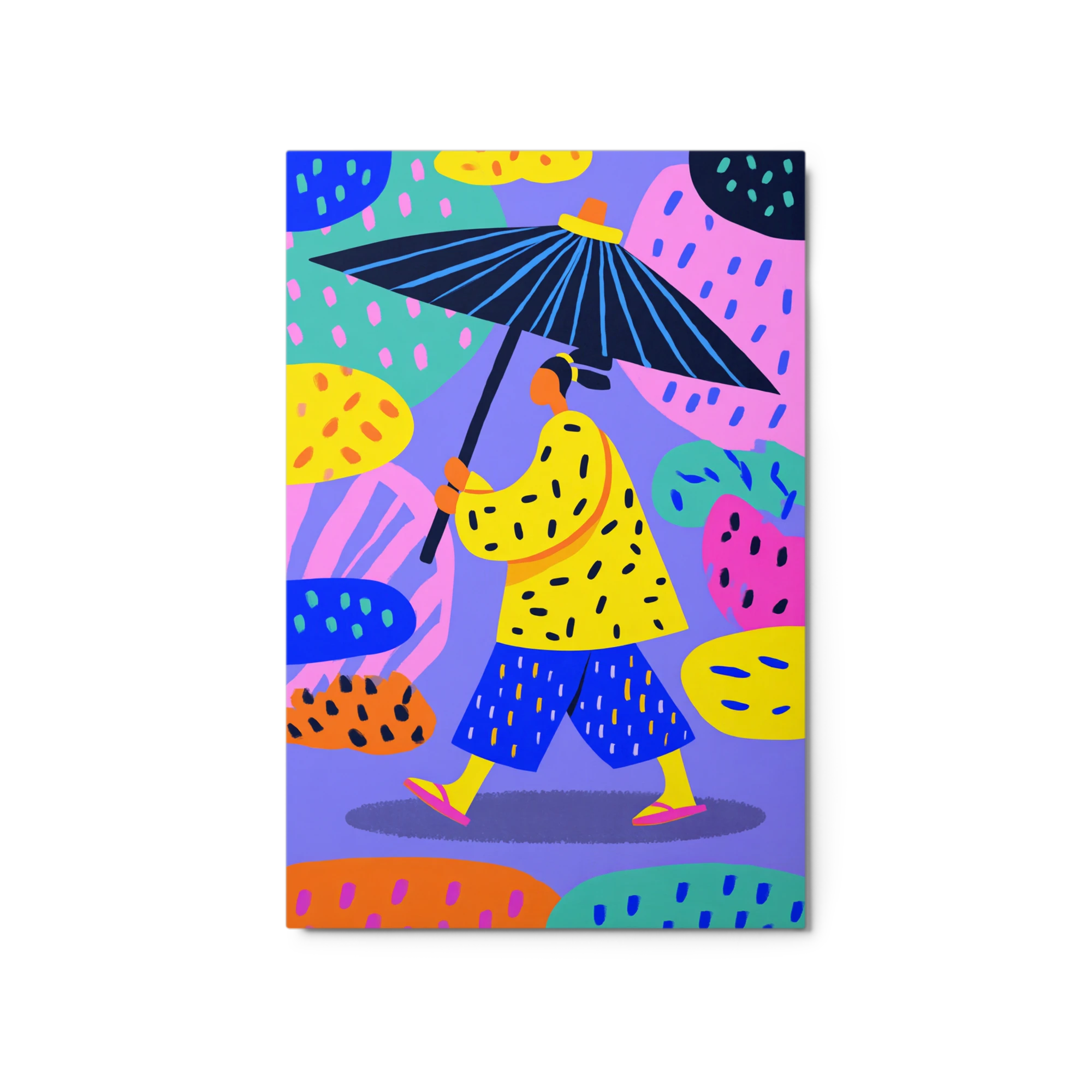 Walking Under the Umbrella