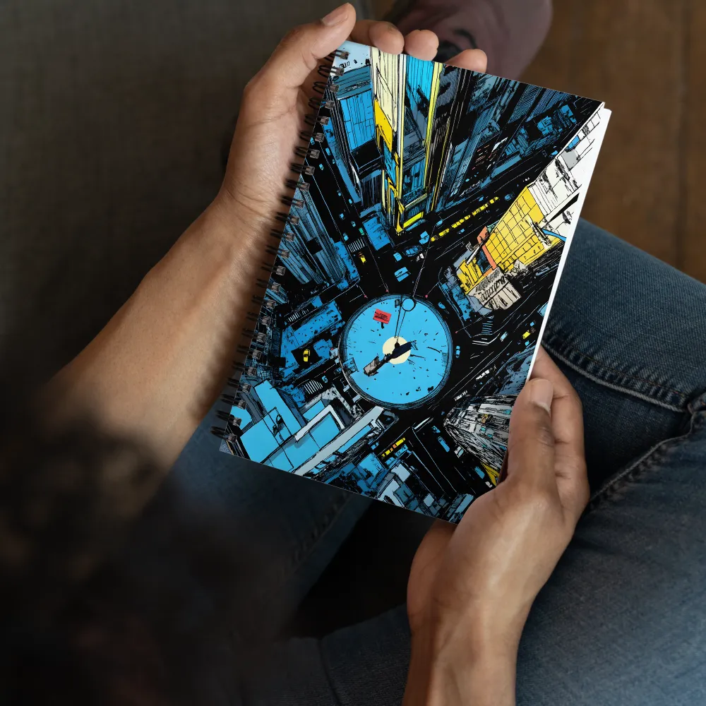 Urban Time Warp 
 Spiral Notebook | 140 pages