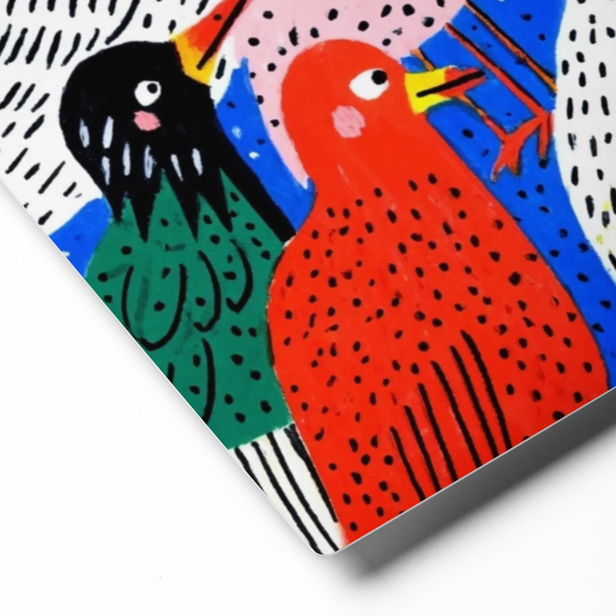Gathering of the Flock 
 Canvas | 26″x 26″