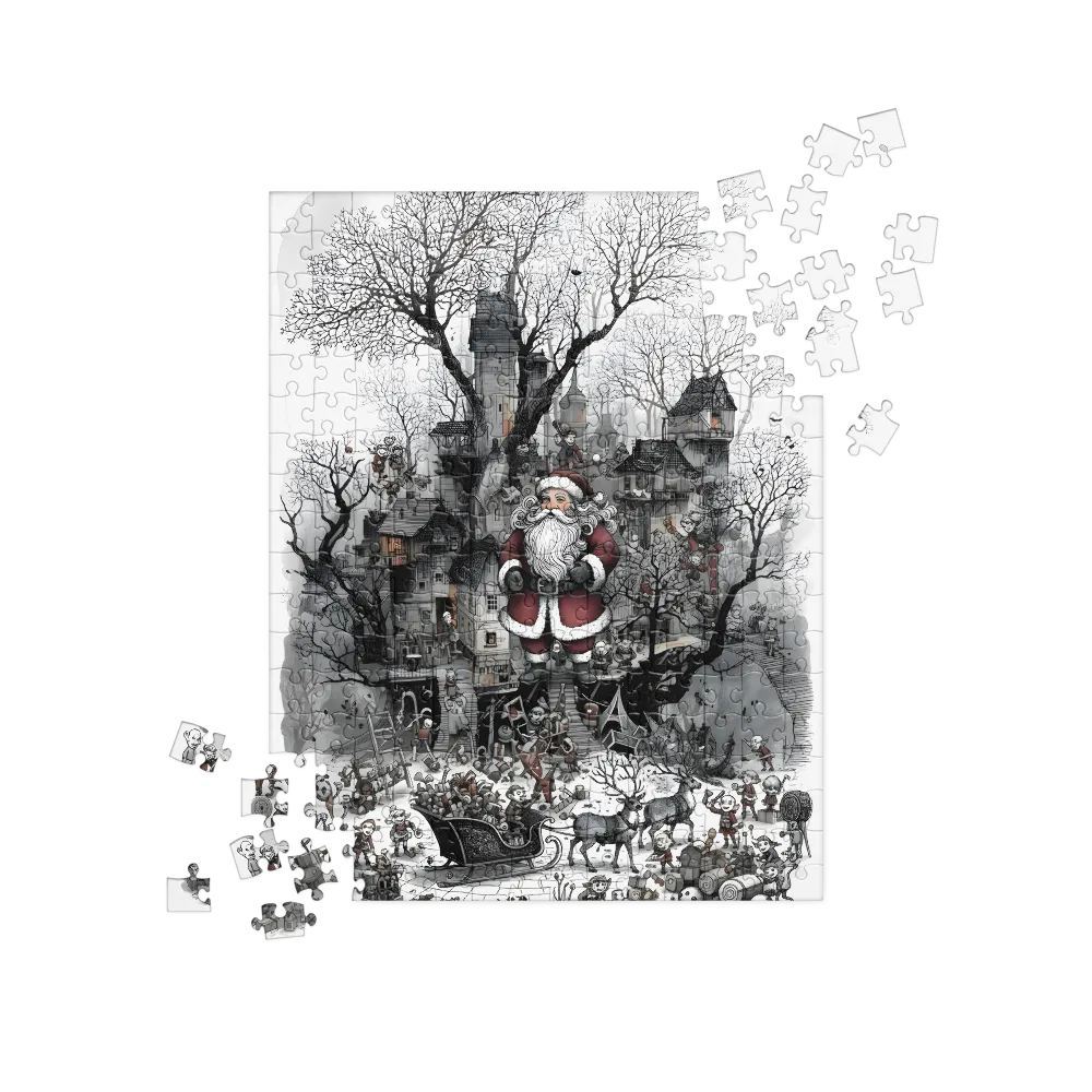 Santa's Treehouse Workshop 
 Jigsaw Puzzle