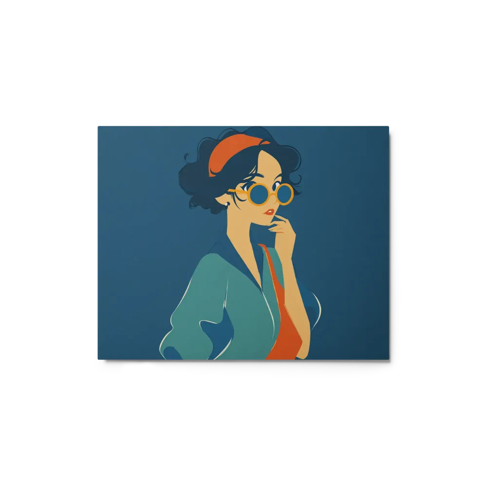 Retro Chic Portrait | Art Print