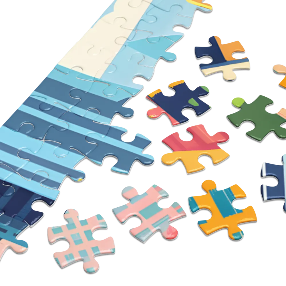 Urban Harmony 
 Jigsaw Puzzle in Tin Box