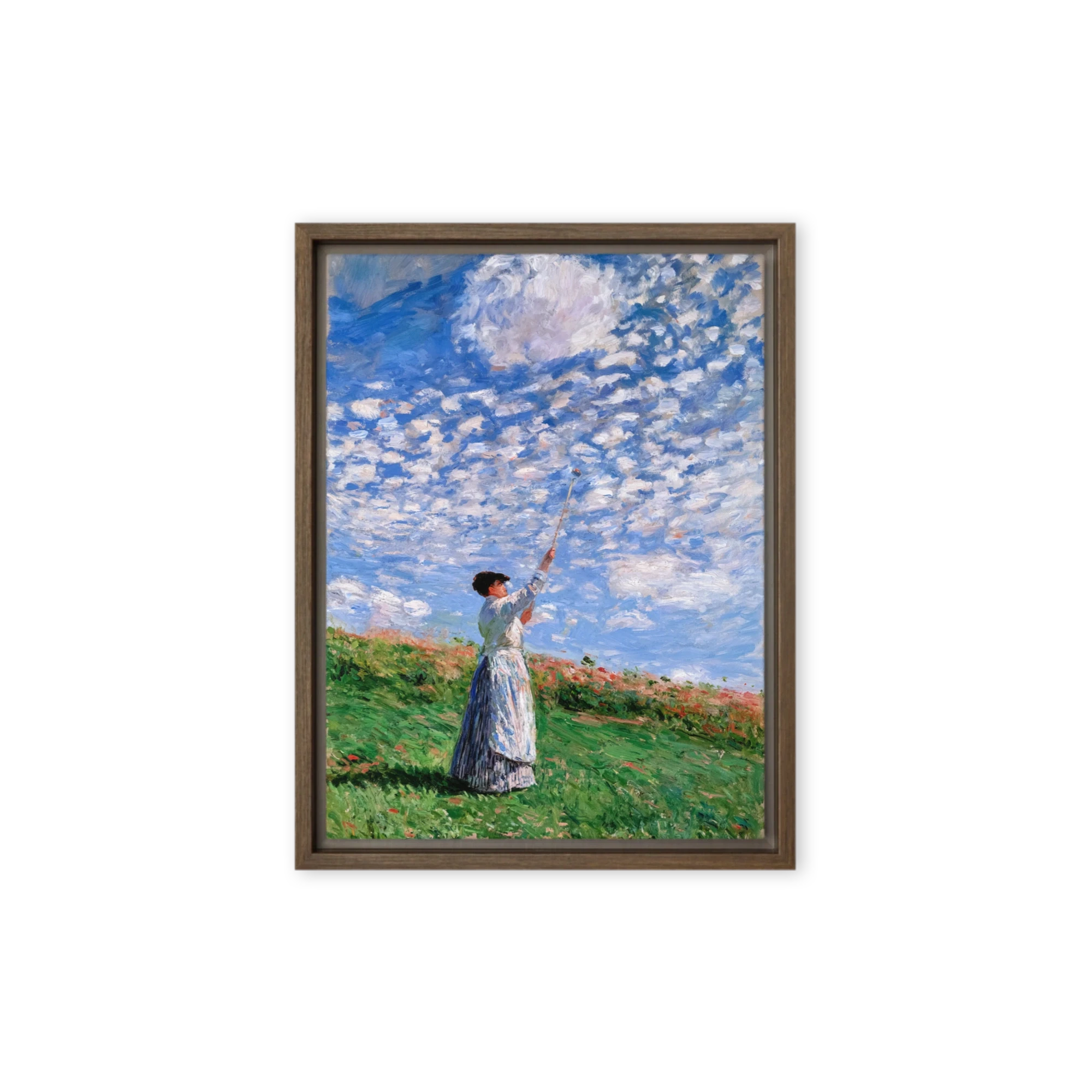 Woman with a Parasol — Front