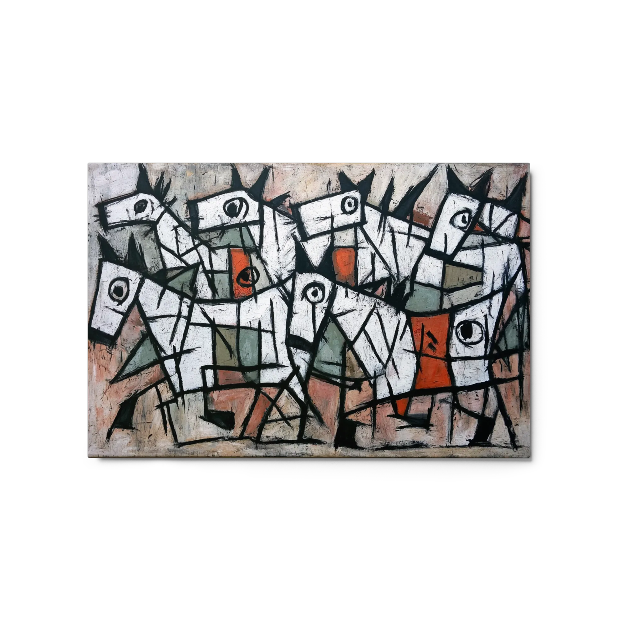Cubist Horses
