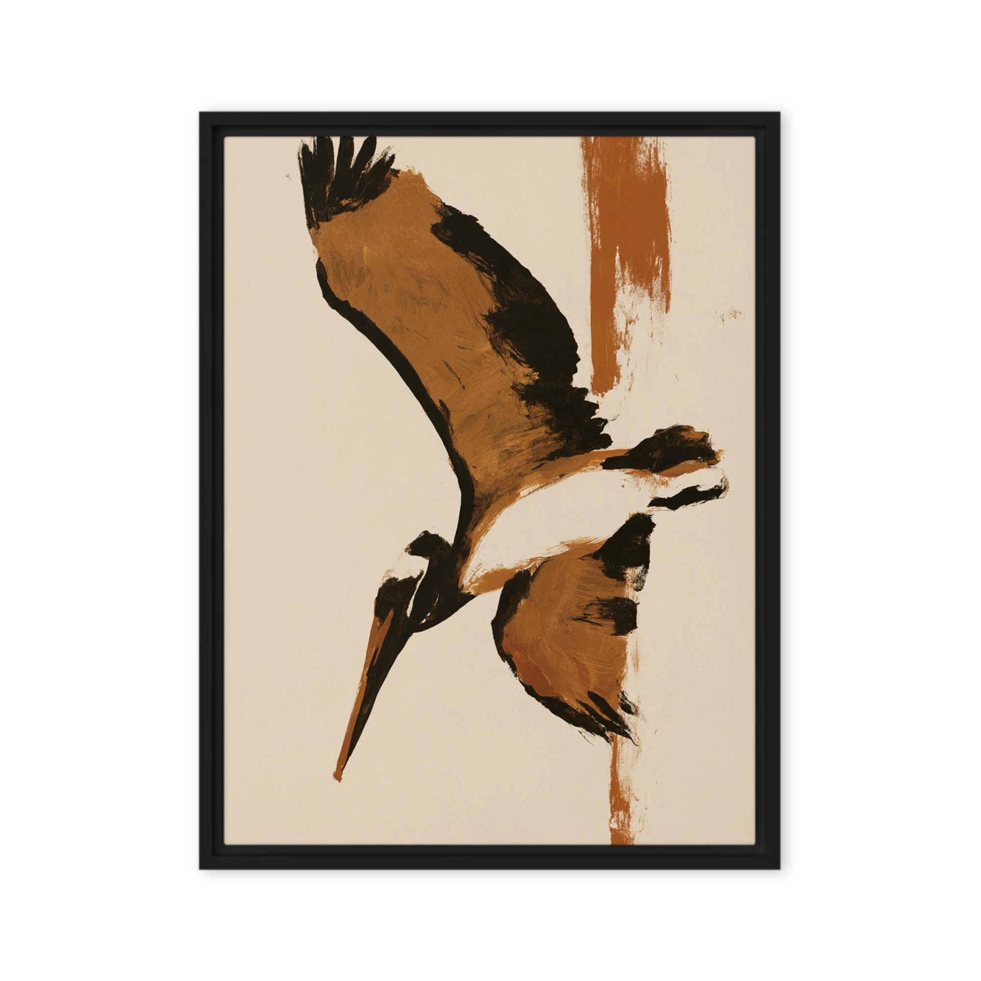 Pelican in Flight