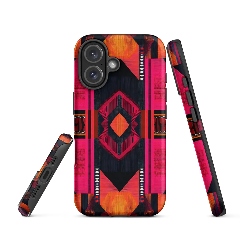 Symmetrical Geometric Weave | Phone Case