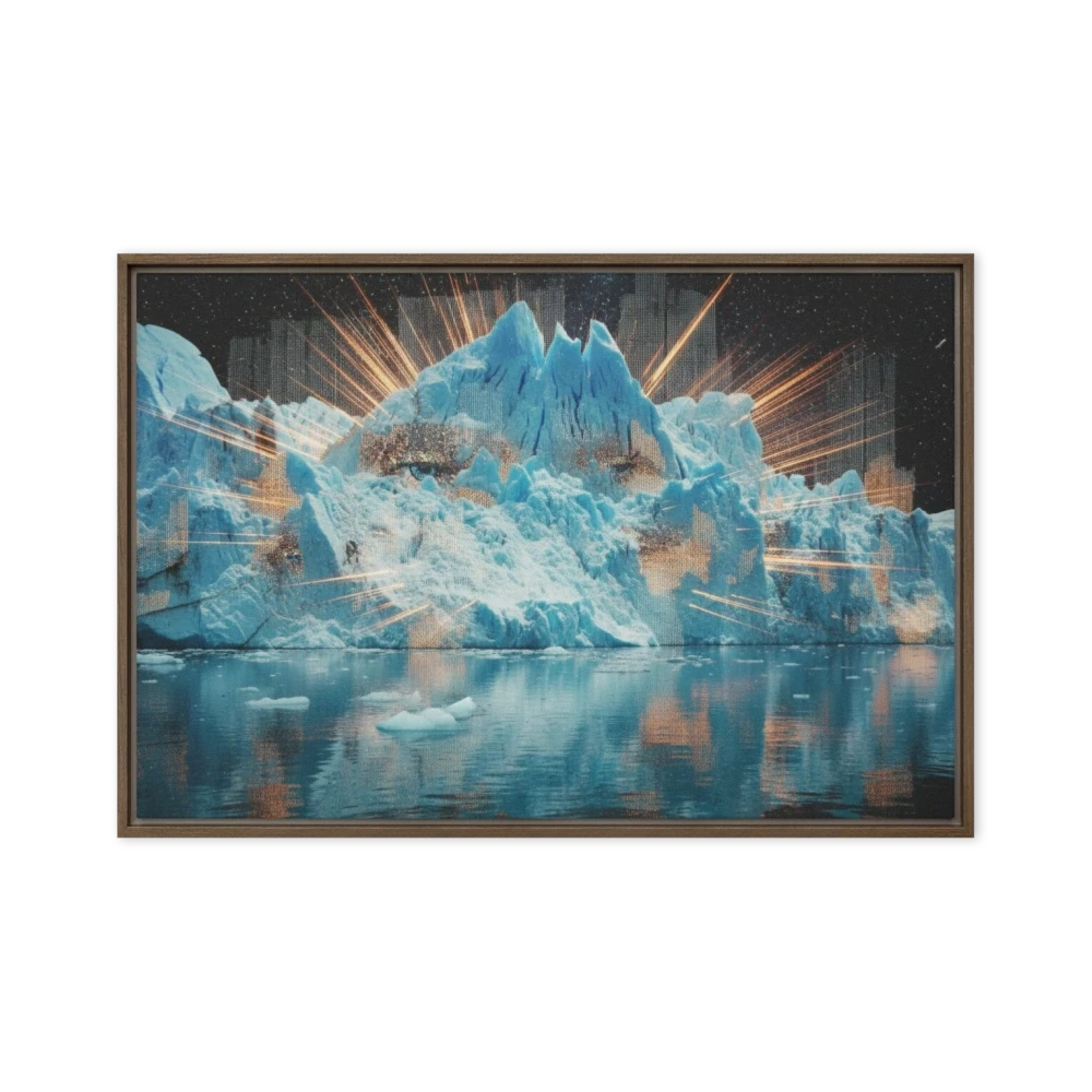 Frozen Future City | Art Print