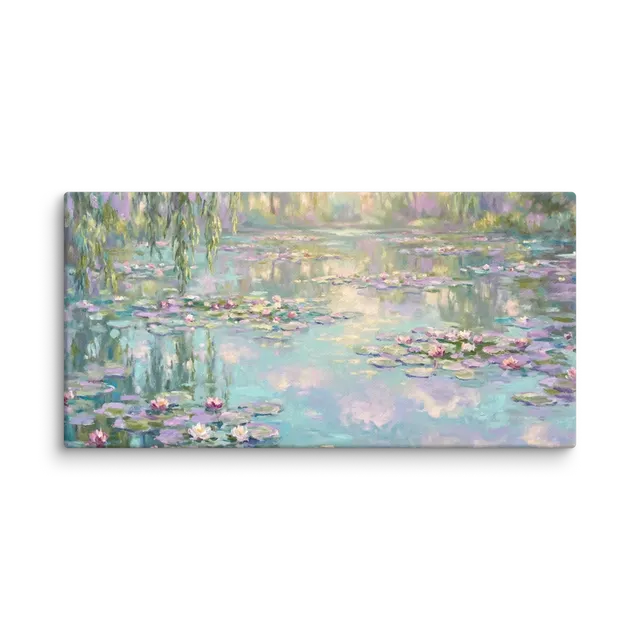 Impressionist Water Lilies | Art Print