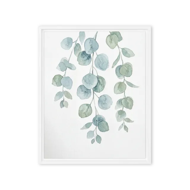 Serene Eucalyptus Branches | Art Print